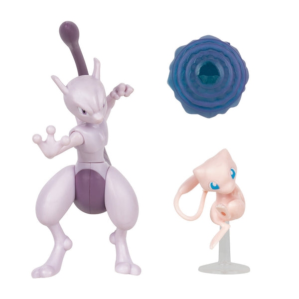 Pokémon Battle Figure Set – Mewtwo & Mew