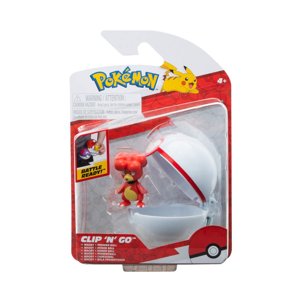 Pokémon - Clip N Go - Blandade (95057-15)
