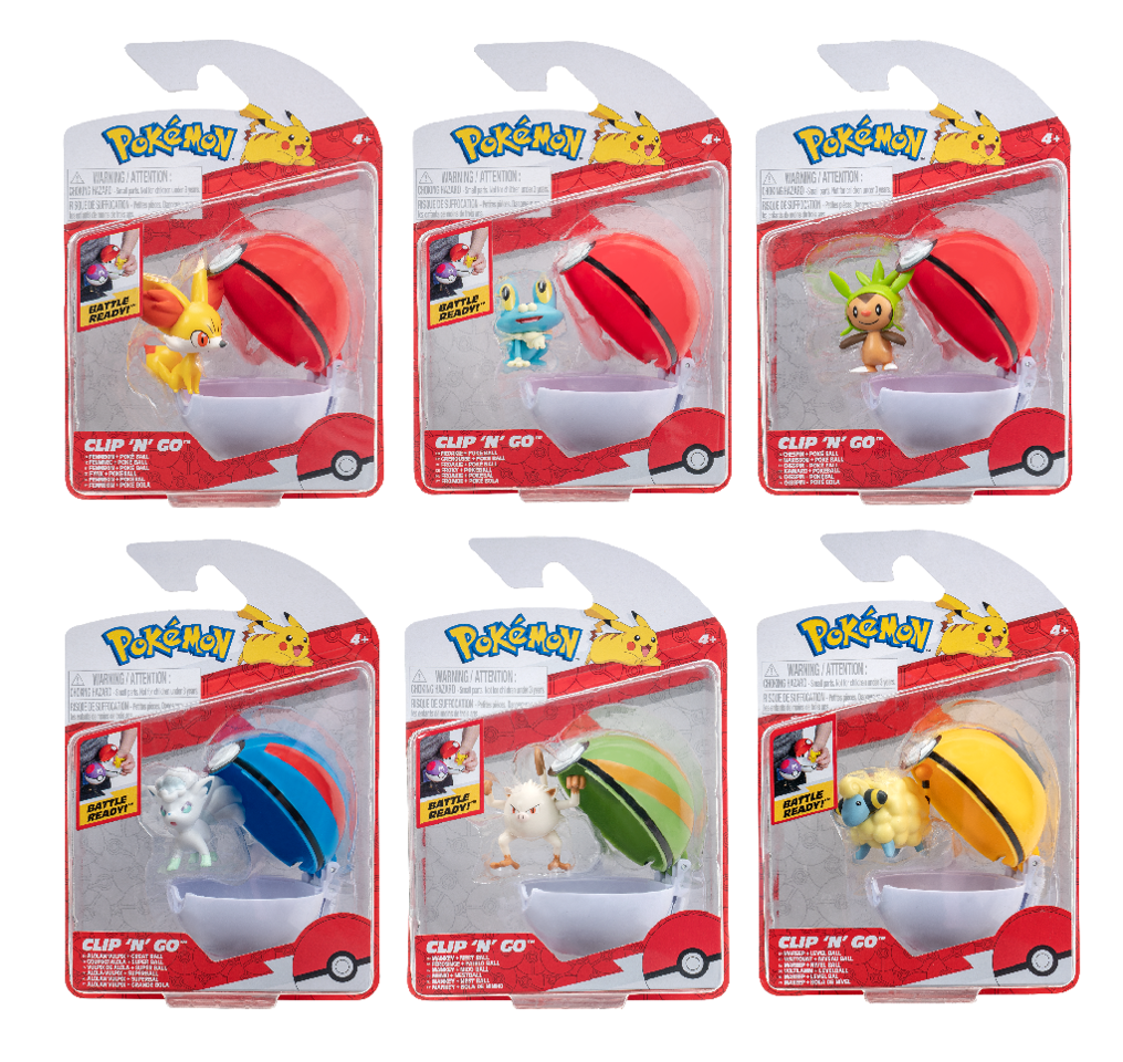 Pokémon - Clip N Go - röv (95057-14)