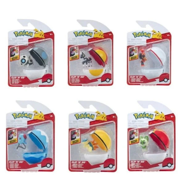 Pokémon - Clip N Go Ass. (95057-20)