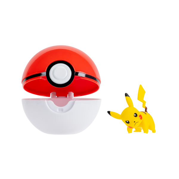 Pokémon Clip 'N' Go – Pikachu med Poké Ball