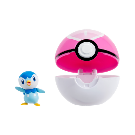 Pokémon - Clip N Go Piplup with Love Ball (PKW4613) Pokémon