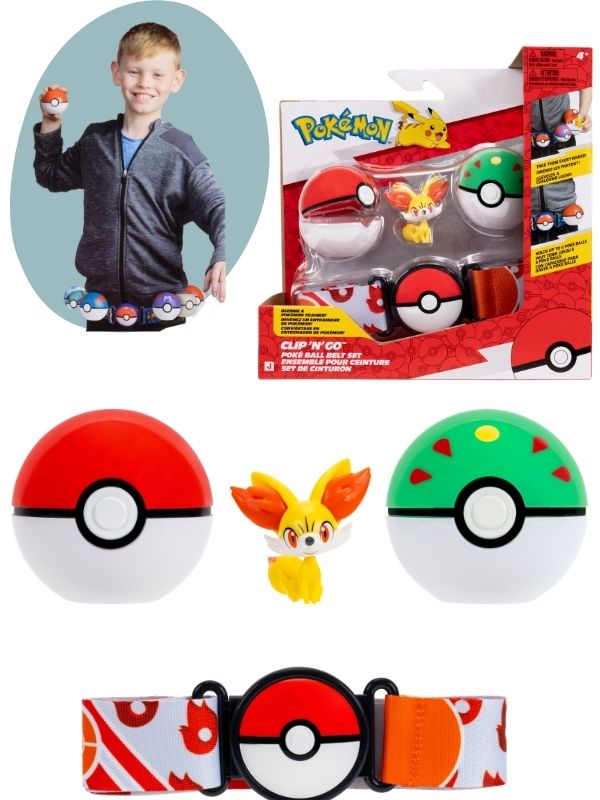 Pokémon Clip 'N' Go-bæltesæt – Fennekin