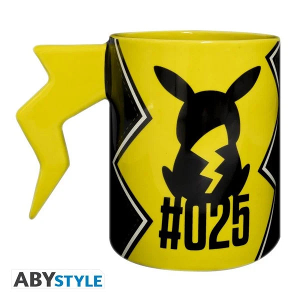 POKEMON - Kopp 3D Handtag - Pikachu blixtnedslag