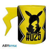 POKEMON - Kopp 3D Handtag - Pikachu blixtnedslag