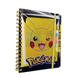 Pokémon spiralnotesbog med gult Pikachu-omslag