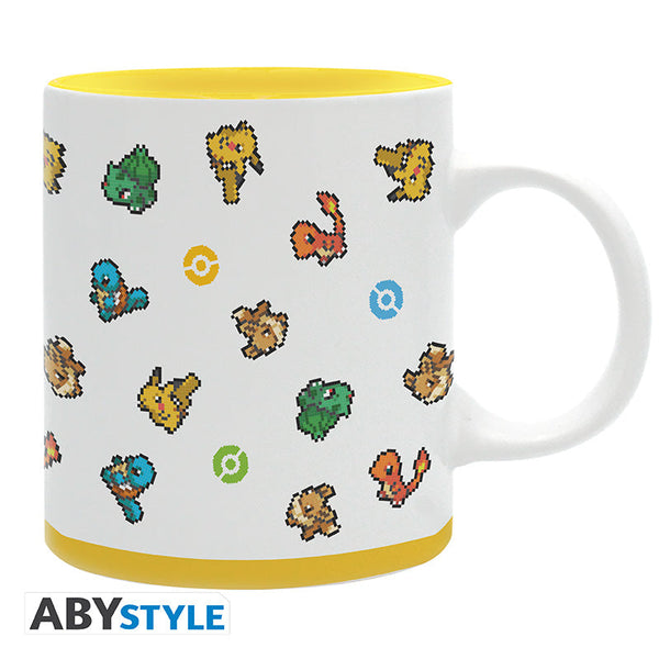 Pokémon krus – Pixel Art, 320 ml