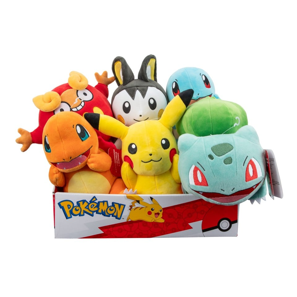 Pokémon - Plysch - 20 cm - röv (95217-17)