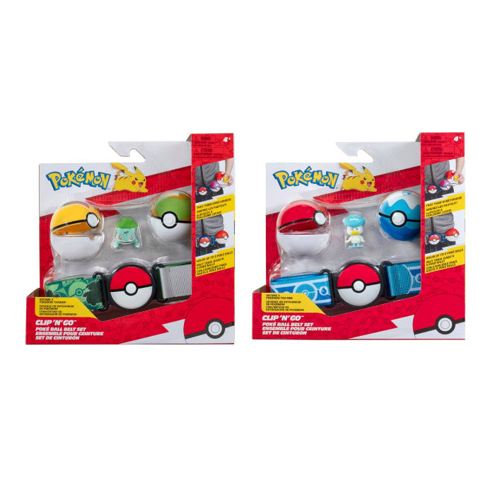 Pokemon - Pokemon Clip N Go Belt Set Assorted (95283-16) Pokémon