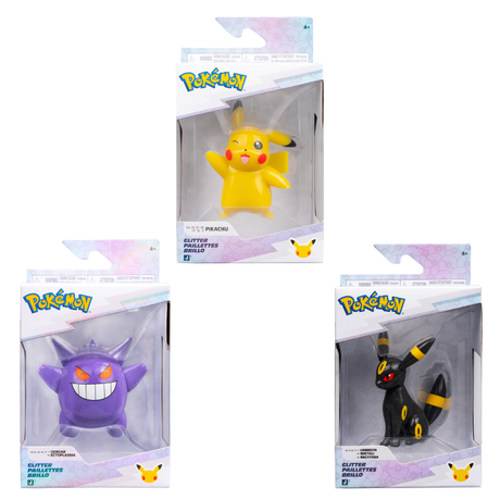 Pokémon - Select Glitter Battle Figure Assorted (PKW4906-12) Pokémon