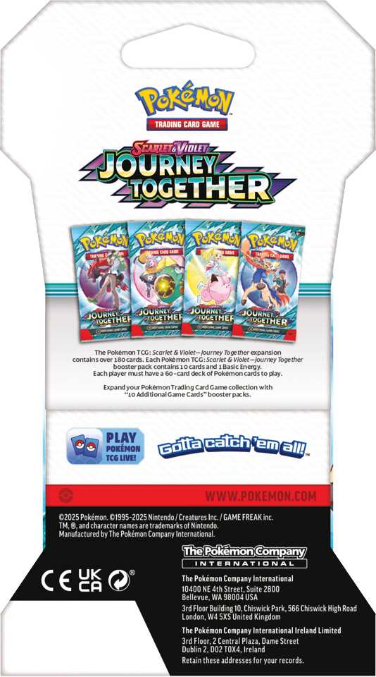 Pokémon - SV9 Journey Together Premium Checklane Blister (POK10352)