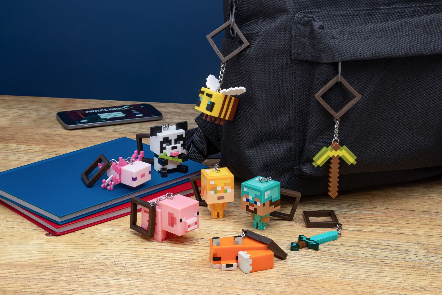 MINECRAFT-RYGGSÄCK BUDDIES SERIE 2 24 DELAR