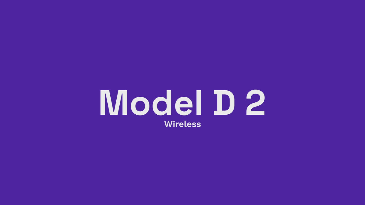 Glorious Model D 2 Trådlösa Hörlurar – Mattvita