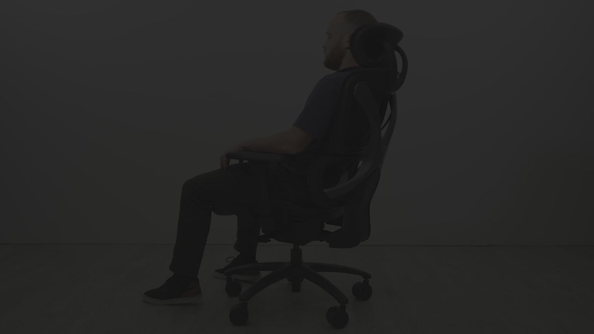 ThunderX3 XTC Mesh Black Gamingstol Max 125 kg