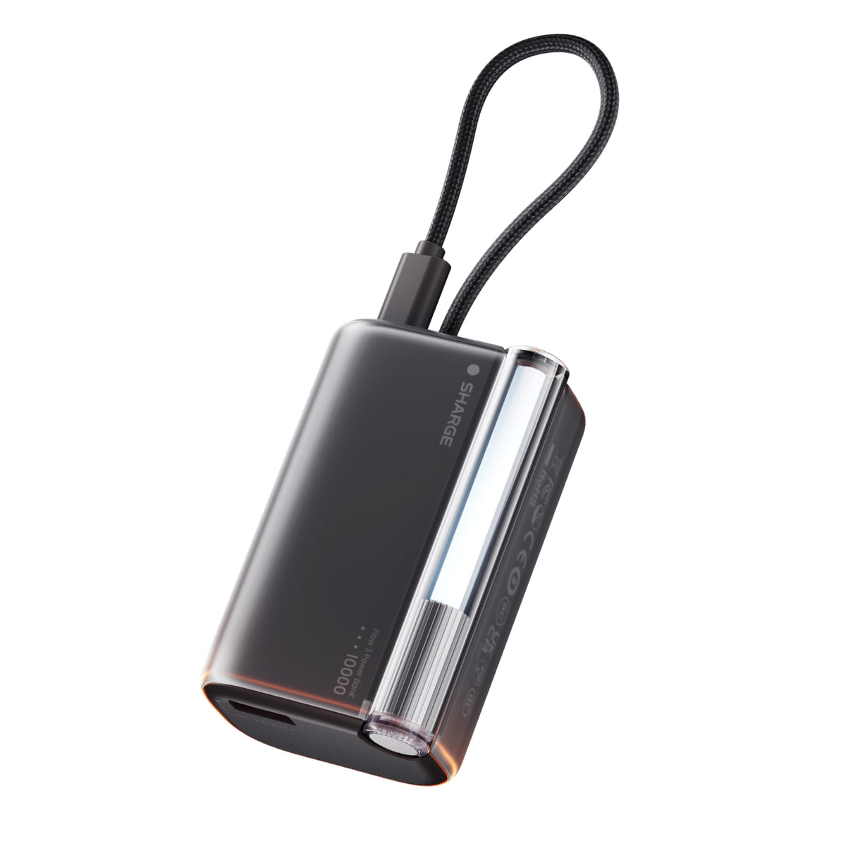 SHARGE Flow 3 powerbank - 10.000 mAh - sort