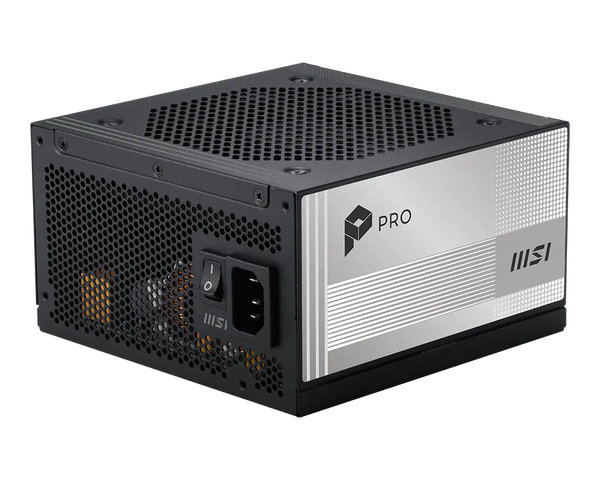 MSI PRO A850PL PCIE5 850 W strømforsyning - 80 PLUS Platinum