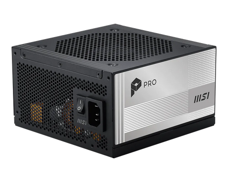 MSI PRO A1000PL PCIE5 1000 W strømforsyning - 80 PLUS Platinum