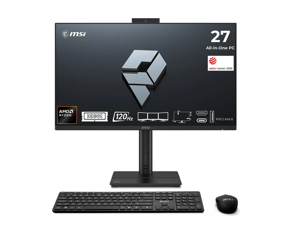 MSI PRO MAX 27P Z 8MG-018DE – 27 tommer / 16 GB / 512 GB