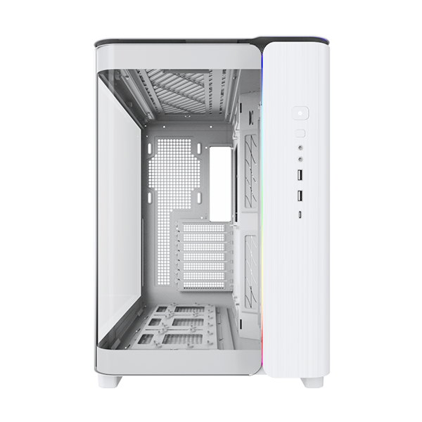 Montech King 95 Vit - böjt glas