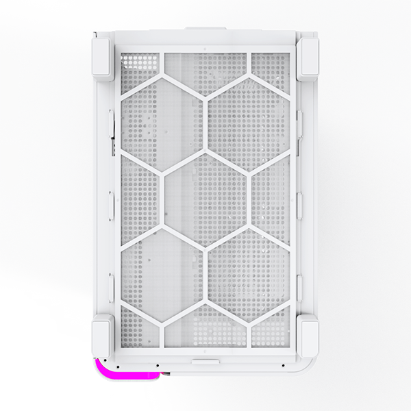 Montech King 95 Vit - böjt glas