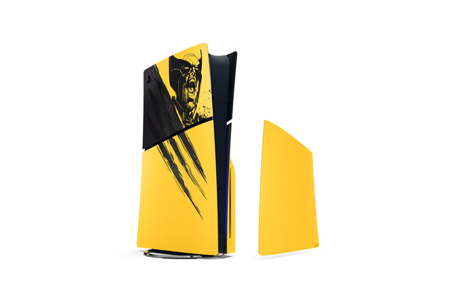 PS5 konsolcover (Slim) (Wolverine Yellow) – produktbillede