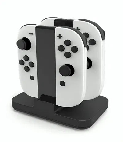 Fyrdubbel laddningsstation för Nintendo Switch II – Joy-Con / Kontroller