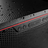 Teufel ROCKSTER NEO trådlös Bluetooth-högtalare svart röd