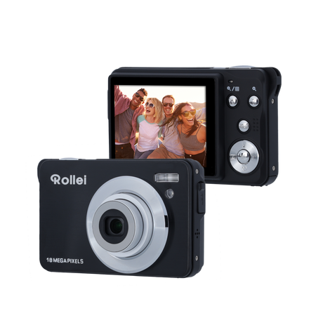 Rollei Compactline 880 – kamera set forfra og bagfra