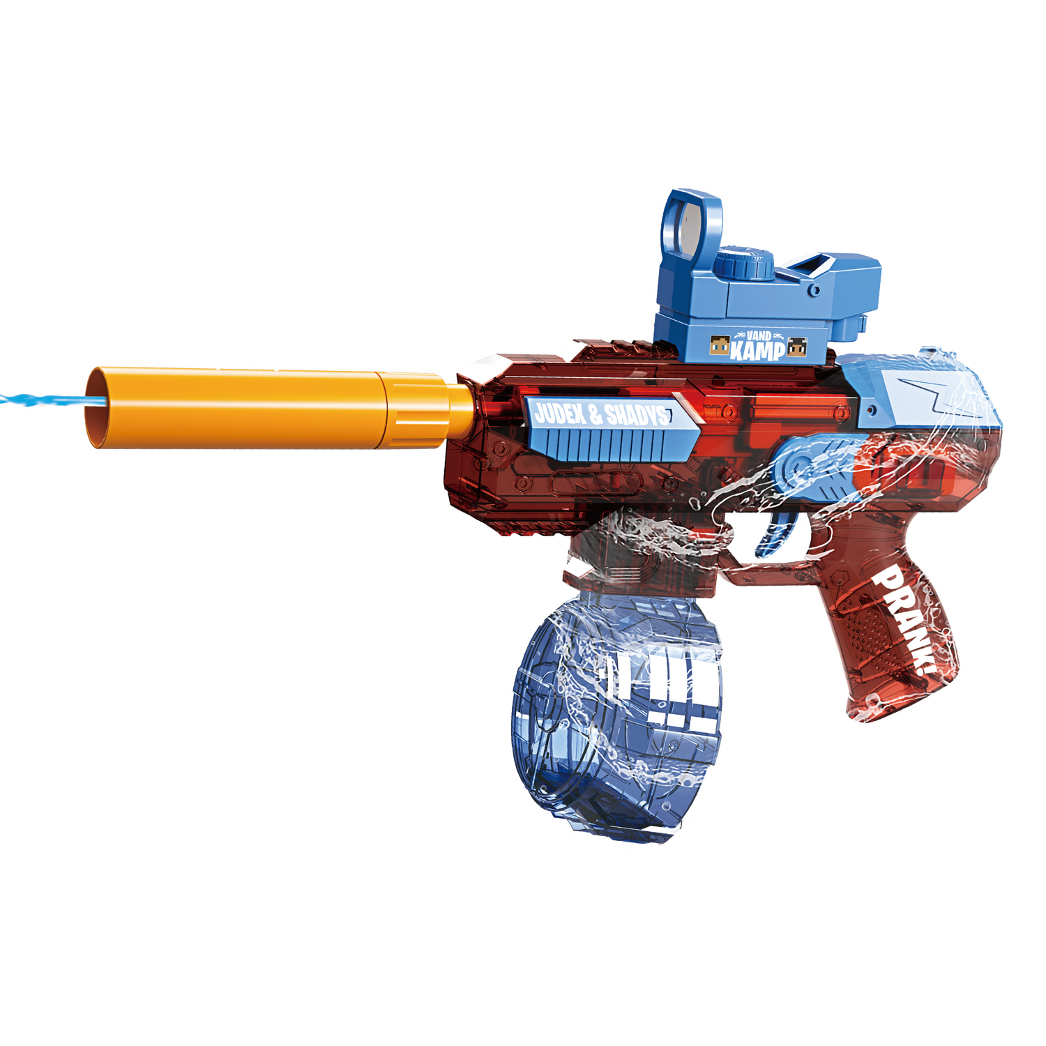 Judex x Shadys - SMG Vandpistol - Elektrisk