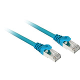 Sharkoon Cat6 S/FTP netværkskabel i blå med RJ45-stik