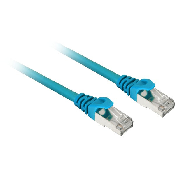 Sharkoon Cat6 S/FTP netværkskabel i blå med RJ45-stik