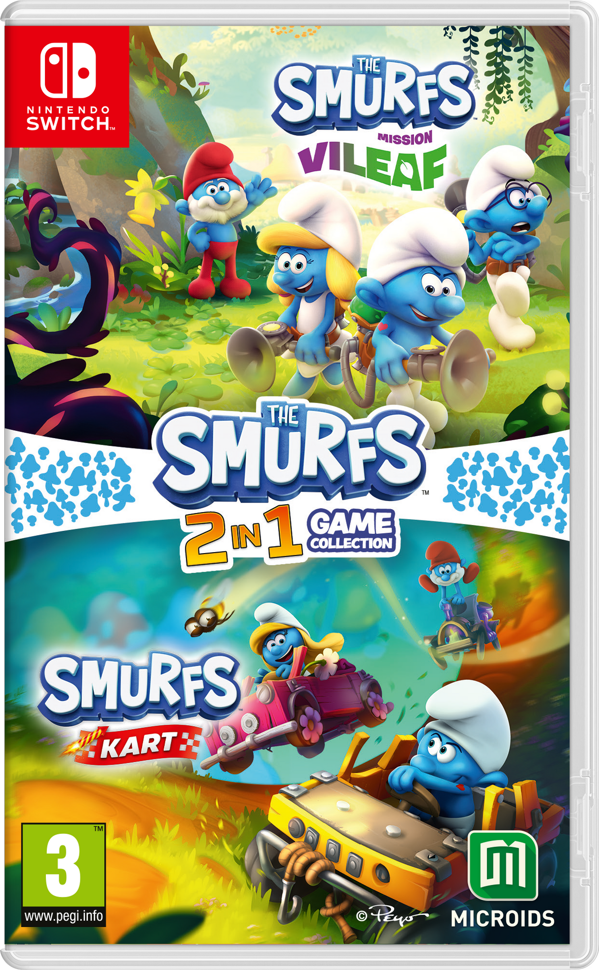 Smurfarna 2-i-1-spelsamling - Nintendo Switch