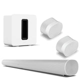 Sonos-  2xEra 300  Sub (Gen 3) & Arc - Bundle - Ultimate Home Audio System - White Sonos