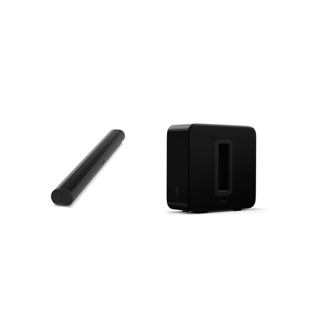 Sonos - Arc Home Theater & Subwoofer Black - Bundle Sonos