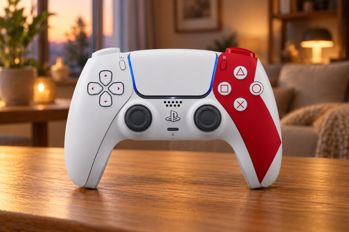 Sony DualSense-controller til PS5 – God of War 20th Anniversary (Limited Edition) – stemningsbillede