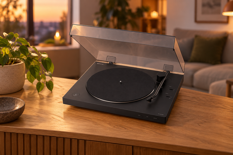 Sony PS-LX310BT – pladespiller med Bluetooth – sort – stemningsbillede
