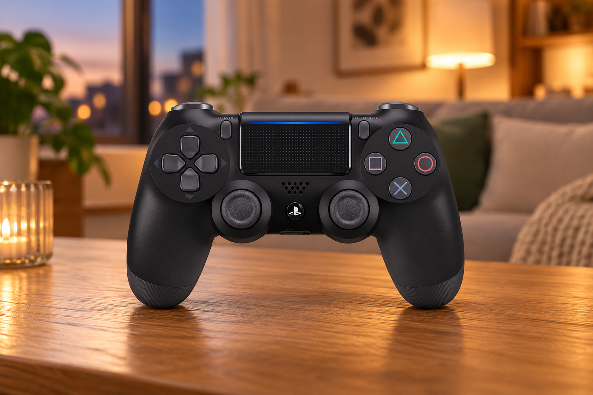 Sony DualShock 4 Controller v2 – Black – stemningsbillede
