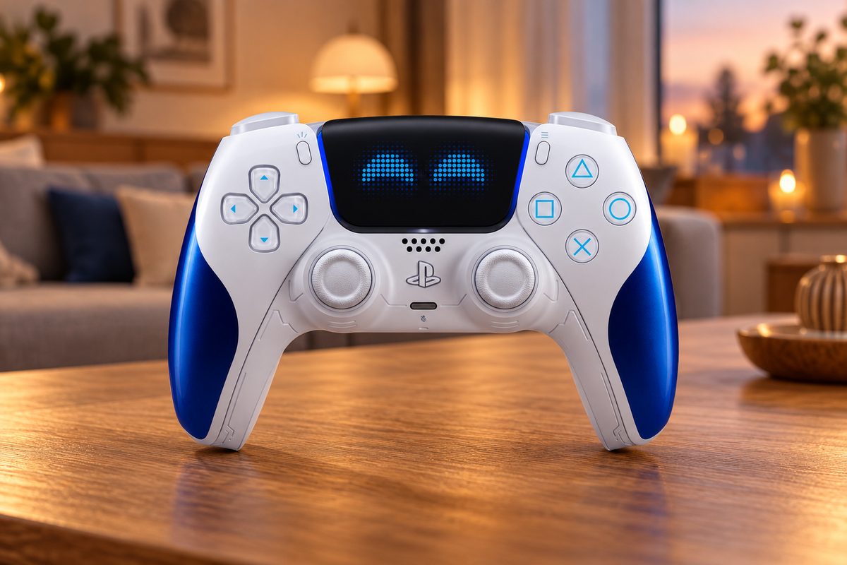 Sony DualSense-controller til PS5 – Astro Bot Joyful - Limited Edition – stemningsbillede