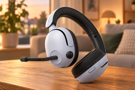 Sony INZONE H5 – trådløst gaming-headset – hvid – stemningsbillede
