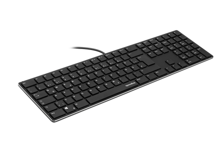 Speedlink - RIVA Slim Metal Scissor Keyboard, black - Nordic Layout Speedlink