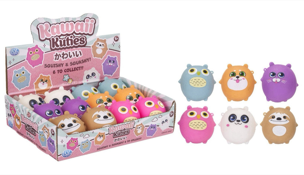 Squeezy Kawaii Kuties – squishy 8,5 cm, assorteret