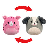 Squishmallows - 13 cm Plush P21 Flip A Mallows - Malu Shih-Tzu/ Geraldine Cat Squishmallows