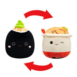 Squishmallows - 13 cm Plush P21 Flip A Mallows - Shozo Nori Sushi/ Daley Takeout Noodles Squishmallows