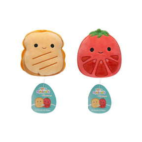 Squishmallows - 13 cm Plush P22 Flip A Mallows - Lil Gouda and Ritter Squishmallows