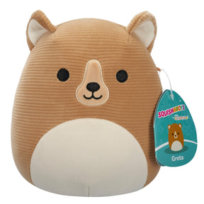 Squishmallows - 19 cm - Greta Grizzly Bear - Squisharoys Squishmallows