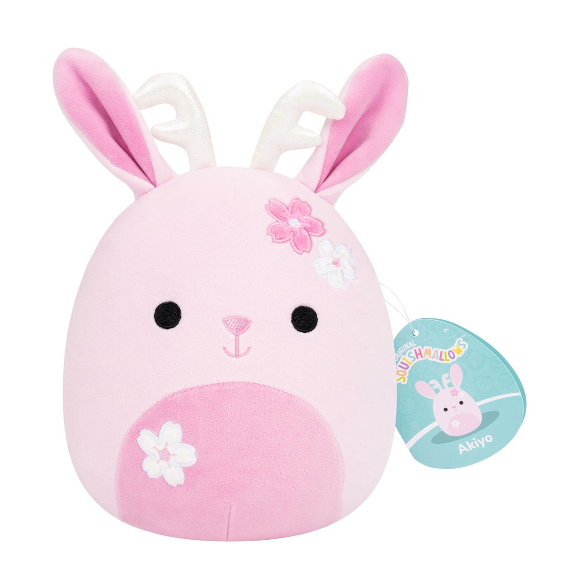 Squishmallows - 19 cm P26 -  Akiyo Sakura Jackalope Squishmallows