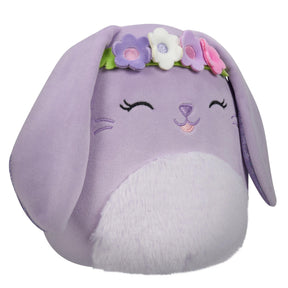 Squishmallows - 19 cm Plush - Spring - Bubbles the Purple Bunny Squishmallows