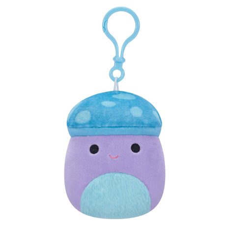 Squishmallows - 9 cm P17 Clip On - Pyle the Mushroom Squishmallows