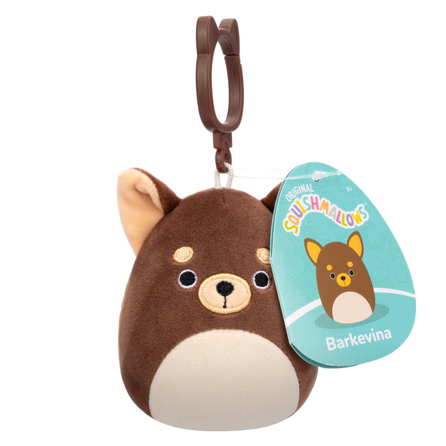 Squishmallows - 9 cm P20 Clip On - Barkevina Chihuahua Squishmallows