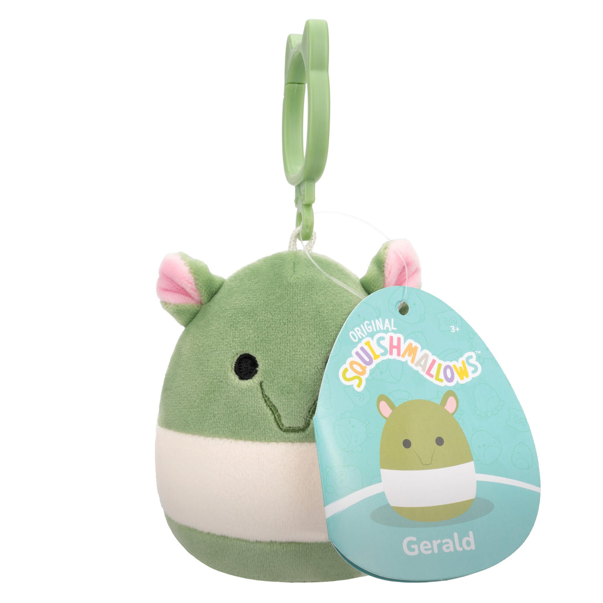 Squishmallows - 9 cm P20 Clip On - Gerald Tapir Squishmallows